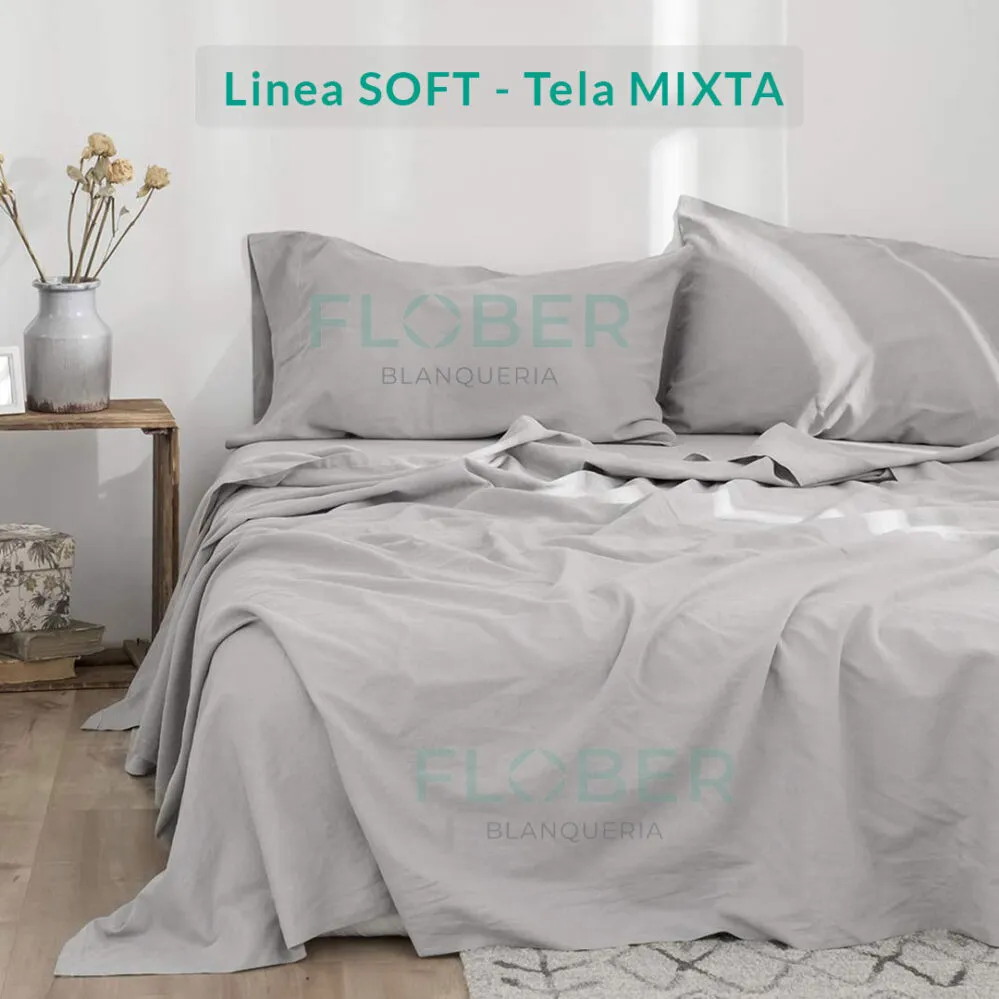 Para King y Extra Queen: Juego de Sábanas "Softmix" 1