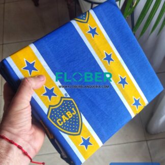 2 Y 2 ½ PLAZAS - JUEGO DE SÁBANAS FUTBOL CLUB BOCA JUNIORS