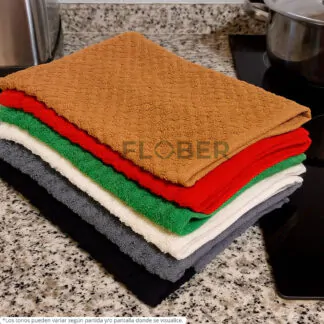 Medidas 50x50cm: Repasador Premium Linea Kitchen Puro Algodón Medidas 50x50cm: Repasador Premium Linea Kitchen Puro Algodón 3