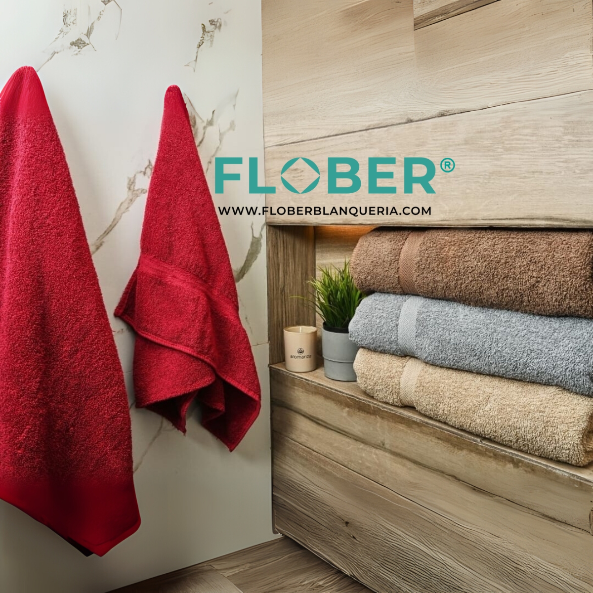 JUEGO DE TOALLA Y TOALLON PREMIUM LINEA XL DE 600grs. 100% ALGODÓN