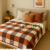 MARRON OSCURO BEIGE BLANCO