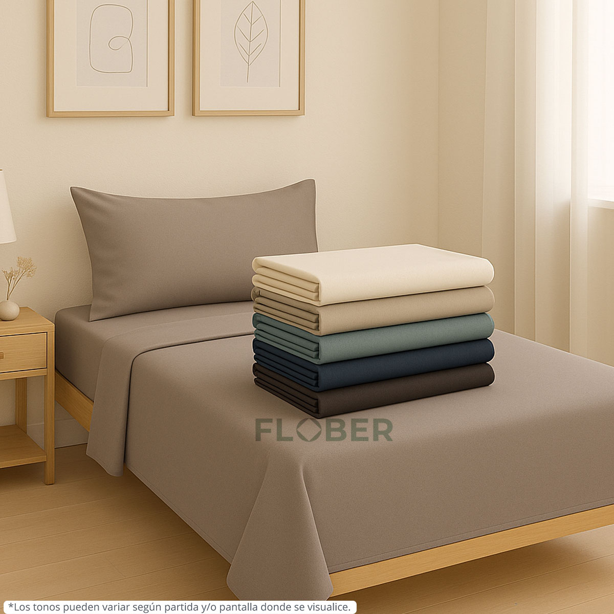 1, 1 ½ y TWIN SIZE - JUEGO DE SÁBANAS AMERICANAS PREMIUM