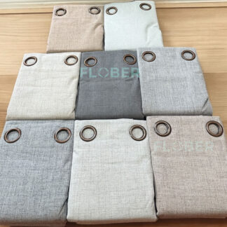 JUEGO DE CORTINAS LARGAS EN TELA BLACKOUT IMPORTADAS (NO SE DERRITEN CON EL SOL)