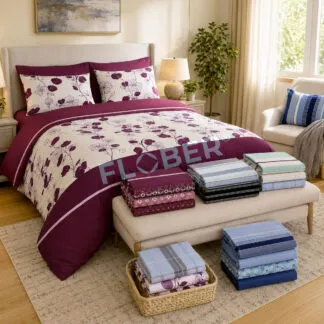 Para Queen Size: Juego De Sábanas Americanas Estampadas Algodón 8