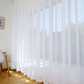 Largas 2,00m.: Juego De Cortinas Largas de Voile Premium 30